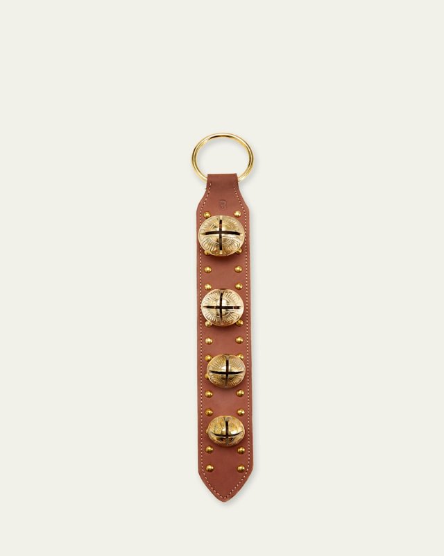 Four Brass Bells Christmas Stitch Stud